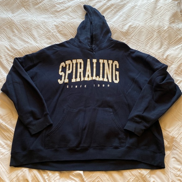 Shane Dawson Sweaters - Shane Dawson Spiraling Since 1988 navy pullover hoodie